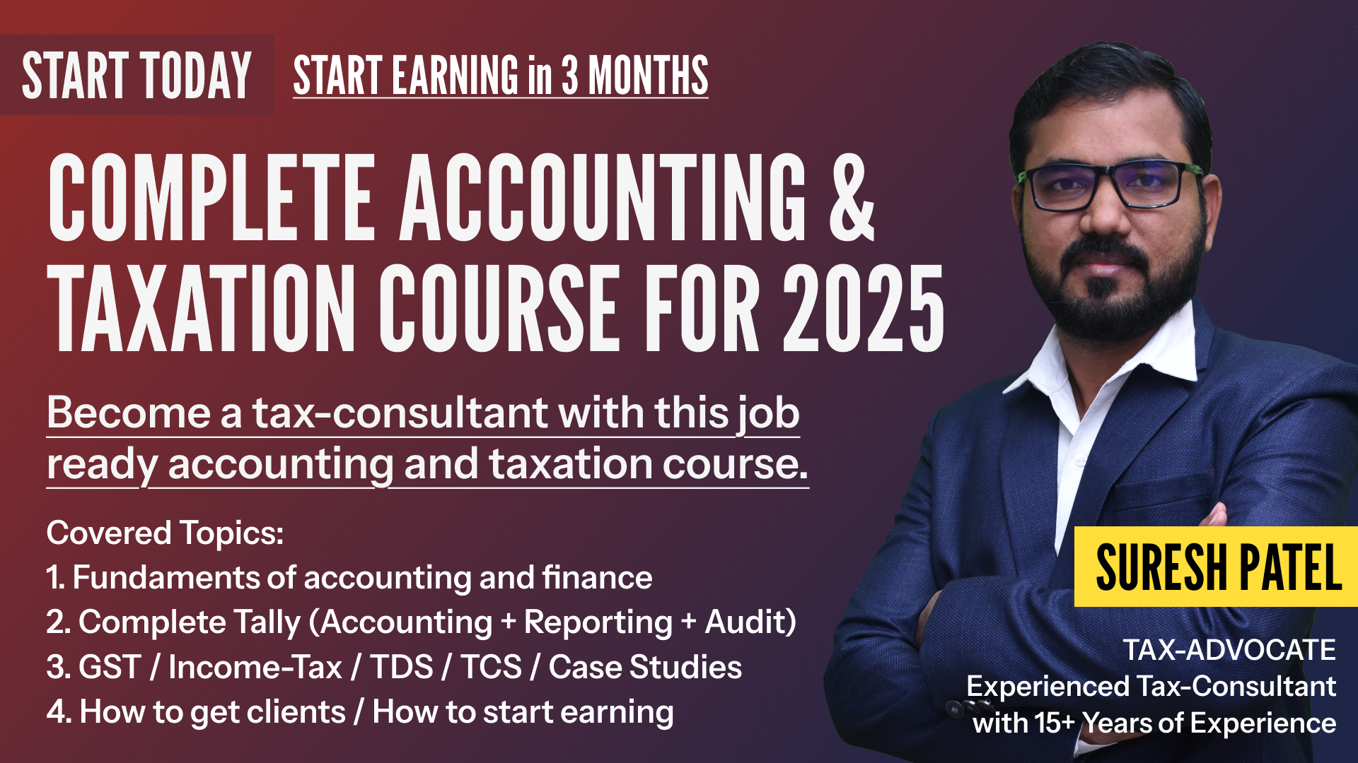 Complete Accounting and Taxation Course for 2025 / Online + Offline