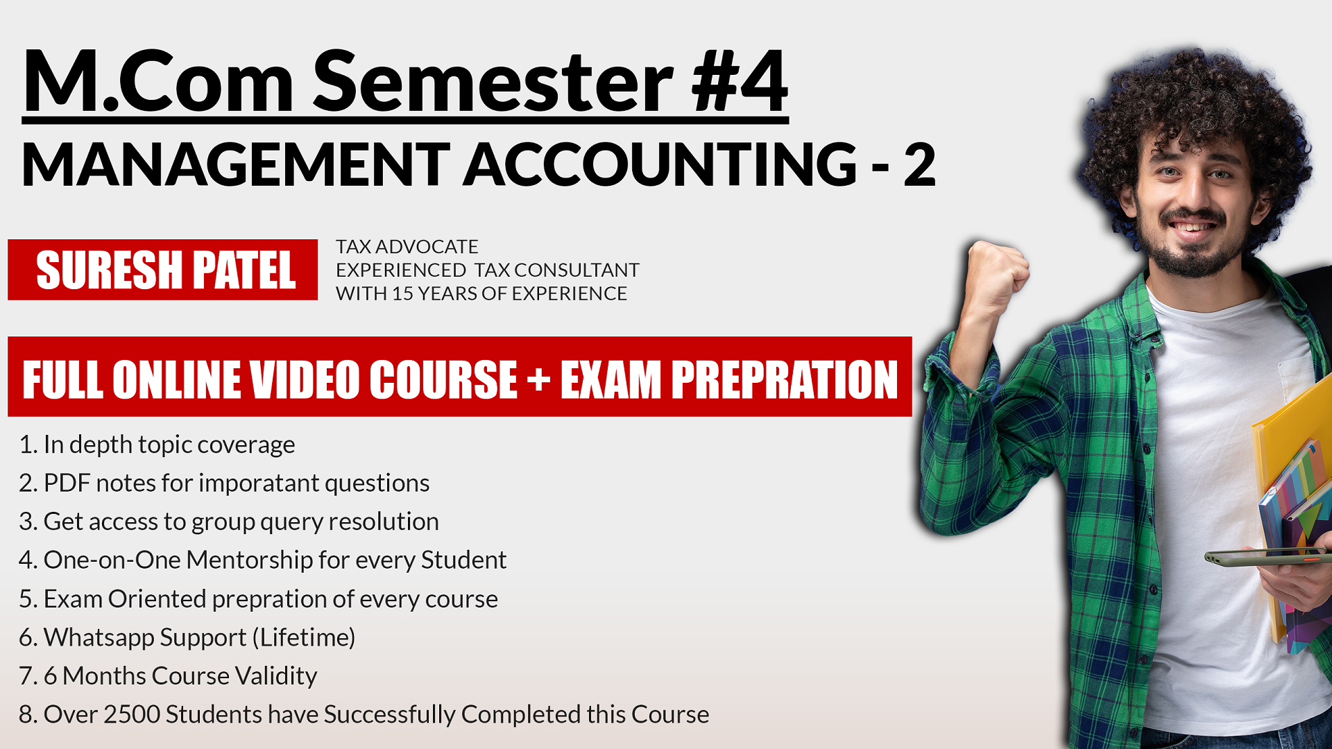 M.Com Semester #4 – Management Accounting-2 (Hindi) for All Gujarat Universities