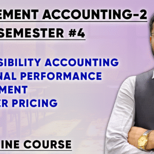 M.Com Semester #4 - Management Accounting-2 (Hindi) for All Gujarat Universities
