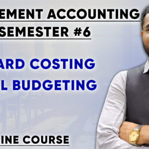 B Com Semester #6 Management Accounting For All Gujarat Universities